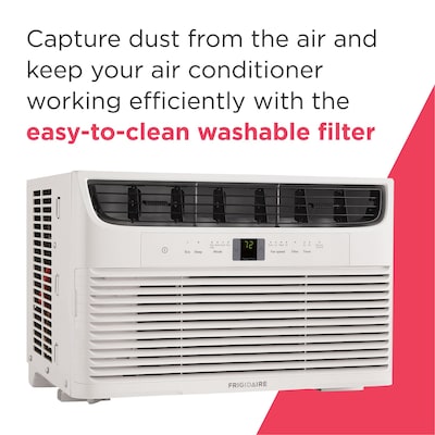 Frigidaire 115-Volt 6000 BTU Window Air Conditioner with Remote, White (FHWC063TC1)