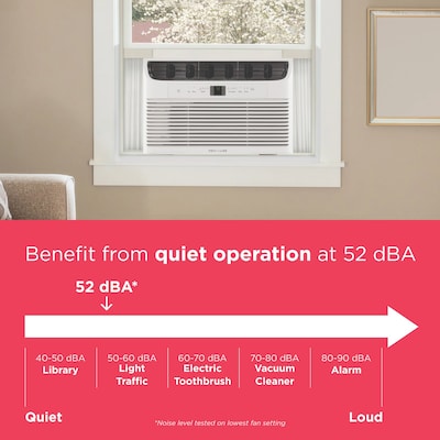 Frigidaire 115-Volt 6000 BTU Window Air Conditioner with Remote, White (FHWC063TC1)