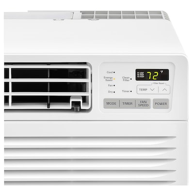 LG 115-Volt 11800 BTU Wall Air Conditioner with Remote, White (LT12124CNR)