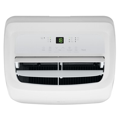LG ThinQ 115-Volt 14000 BTU (10200 BTU DOE) Portable Air Conditioner with Remote, WiFi Enabled, White (LP1025WSSM)