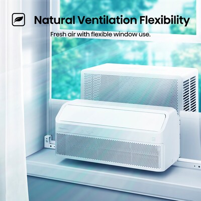 Hisense 115-Volt 10000 BTU Window Air Conditioner with Remote, WiFi Enabled, White (AALW10TW26)