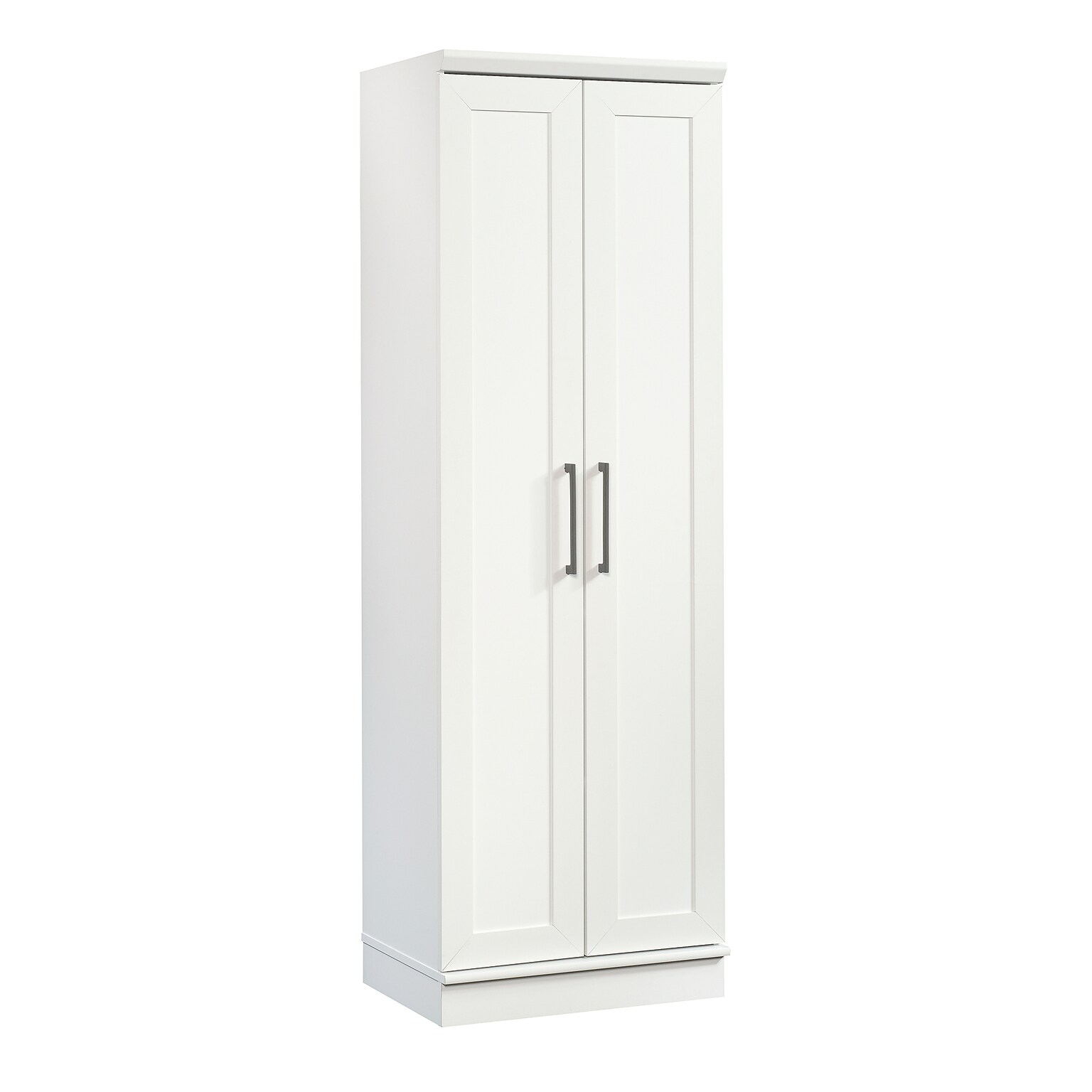 Sauder HomePlus 71H Storage Cabinet with 5 Shelves, Soft White (422425)