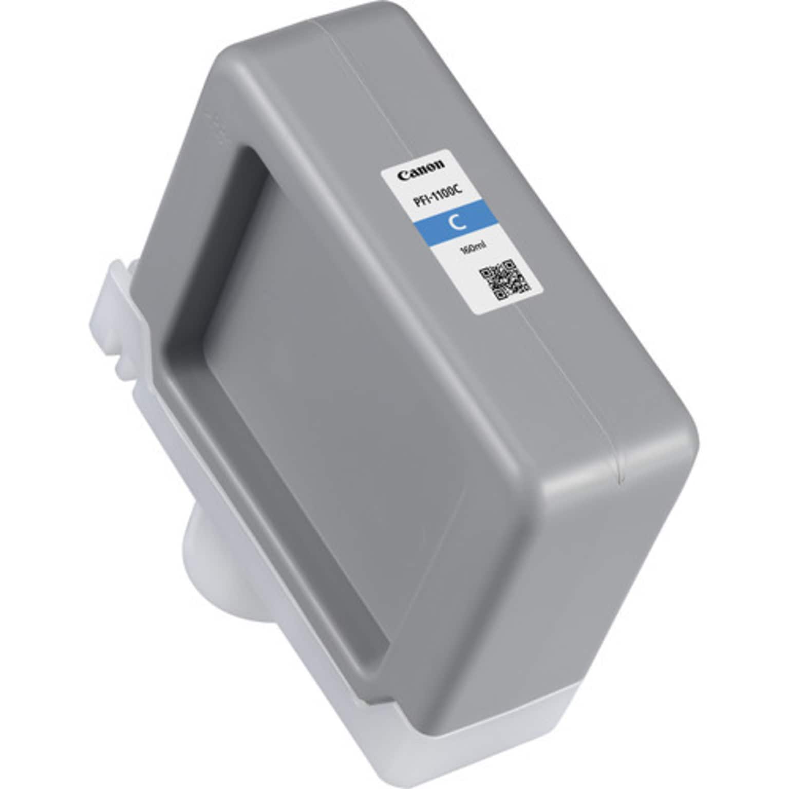 Canon PFI-1100 Cyan Standard Yield Ink Cartridge (0851C001AA)