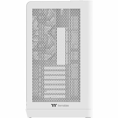 Thermaltake View 390 Air ATX Mid Tower Computer Case, Snow (CA-11F-00M6WN-00)