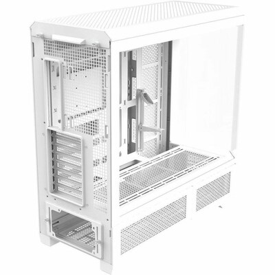 Thermaltake View E-ATX Full Tower Computer Case, Snow (CA-11H-00F6WN-00)