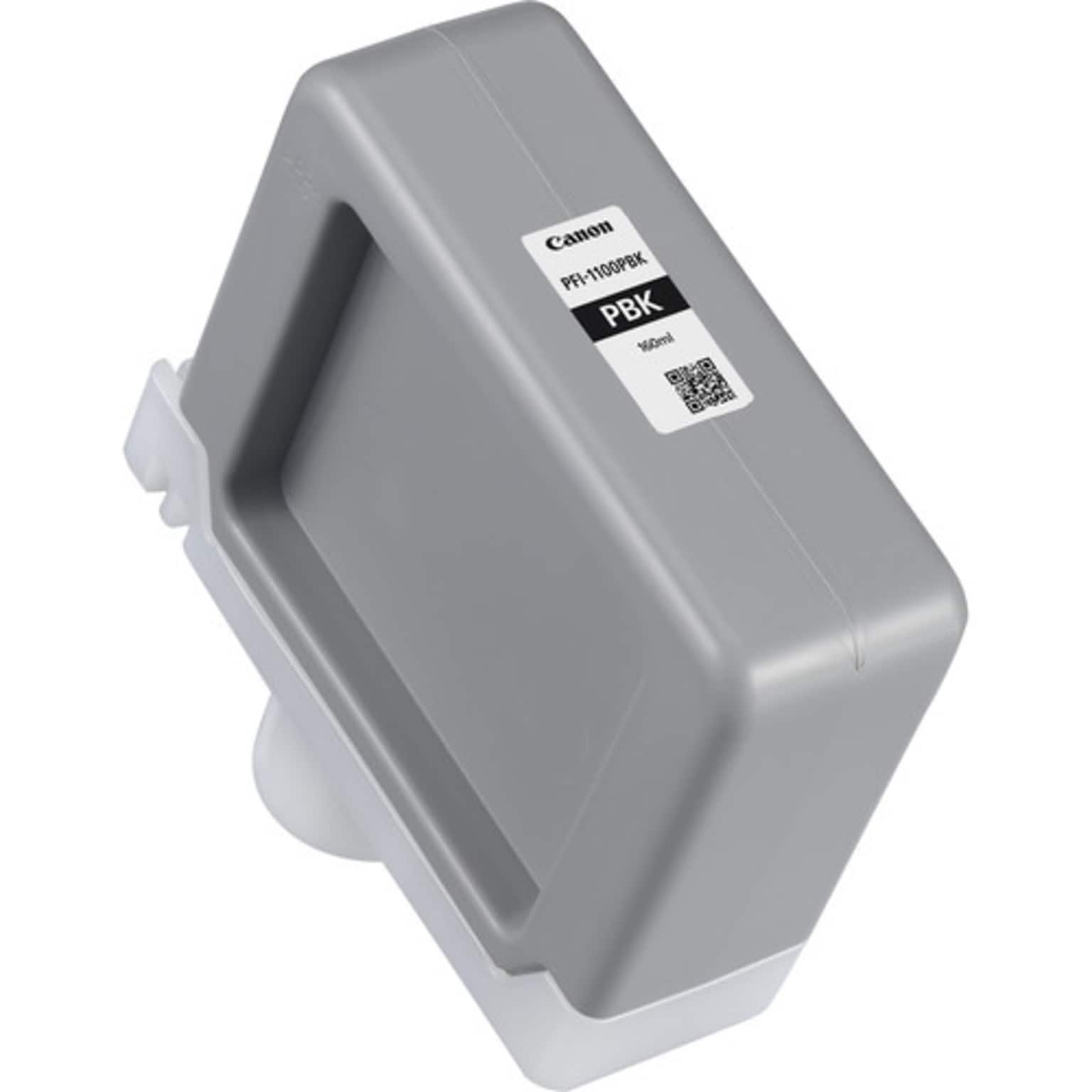 Canon PFI-1100 Photo Black Standard Yield Ink Cartridge (0850C001AA)