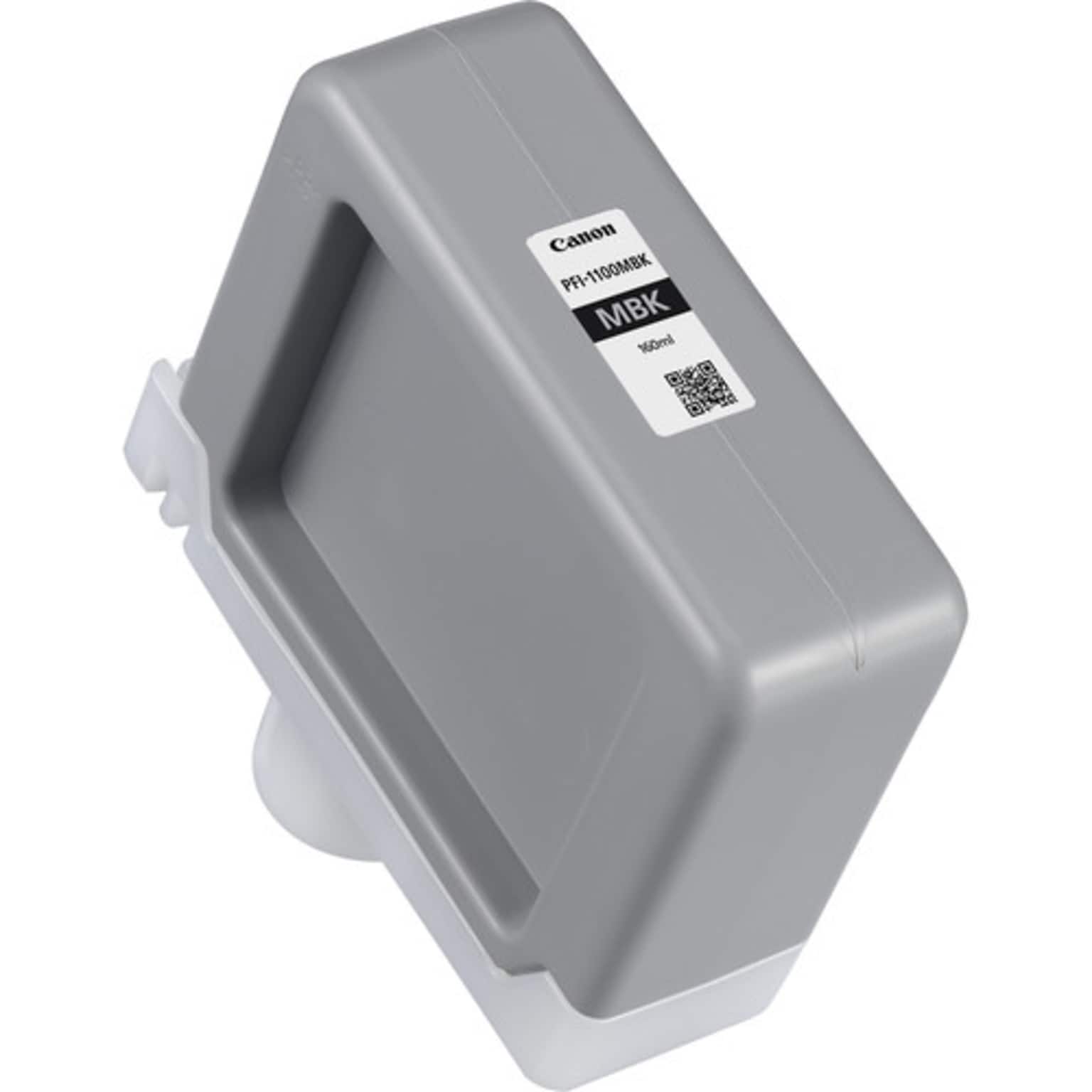 Canon PFI-1100 Matte Black Standard Yield Ink Cartridge (0849C001AA)