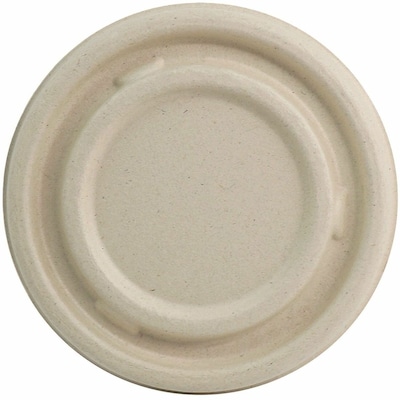 World Centric Cold Cup Lid, Beige, 50/Pack, 2/Carton (WORBOLFB8GNLF)