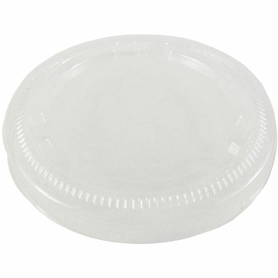 World Centric Compostable PLA Cold Cup Lid, 22 oz. Cup, Clear, 20/Carton (WORCULCS12F)