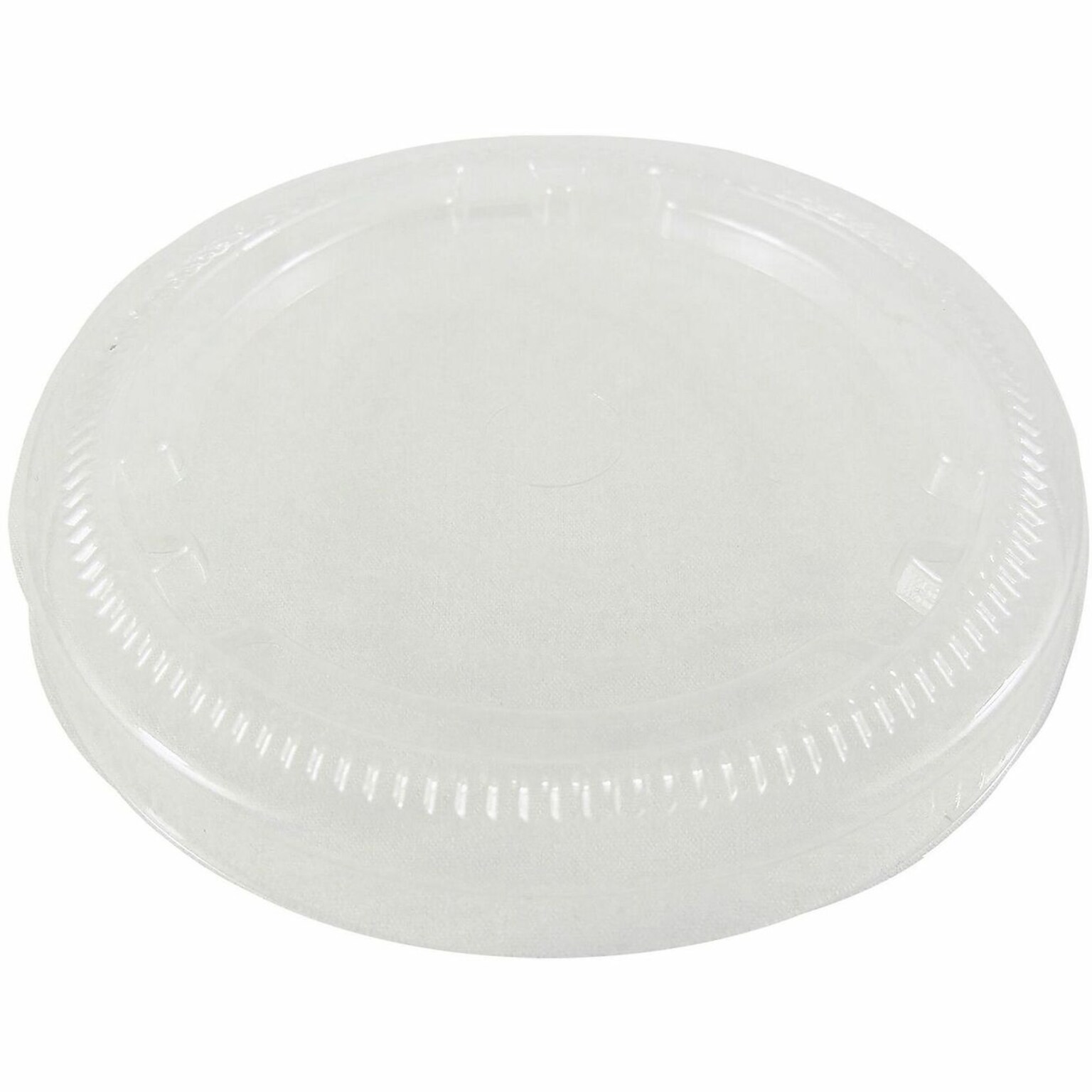 World Centric Compostable PLA Cold Cup Lid, 22 oz. Cup, Clear, 20/Carton (WORCULCS12F)