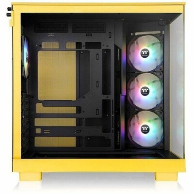 Thermaltake View 380 XL TG ARGB ATX Mid-Tower Computer Case, Bumblebee (CA-11E-00M4WN-00)