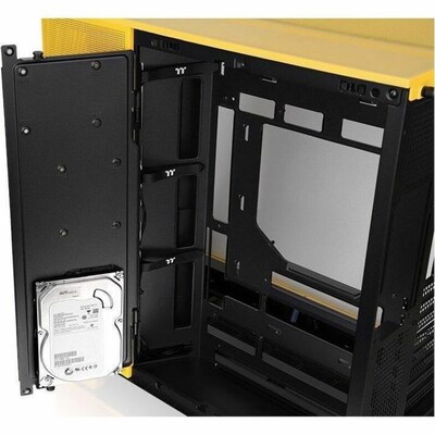 Thermaltake View 380 XL TG ARGB ATX Mid-Tower Computer Case, Bumblebee (CA-11E-00M4WN-00)