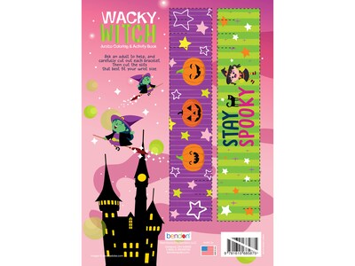 bendon Wacky Witch Jumbo Coloring Book, 64 Pages (54687)