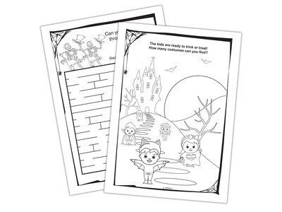 bendon Wacky Witch Jumbo Coloring Book, 64 Pages (54687)