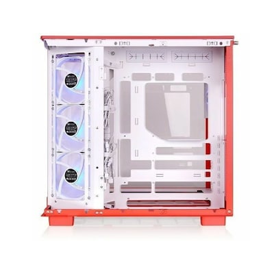Thermaltake View 380 XL TG ARGB ATX Mid Tower Computer Case, Flaming Orange (CA-11E-00MRWN-00)