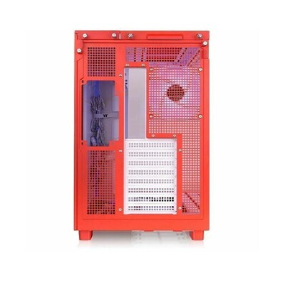 Thermaltake View 380 XL TG ARGB ATX Mid Tower Computer Case, Flaming Orange (CA-11E-00MRWN-00)