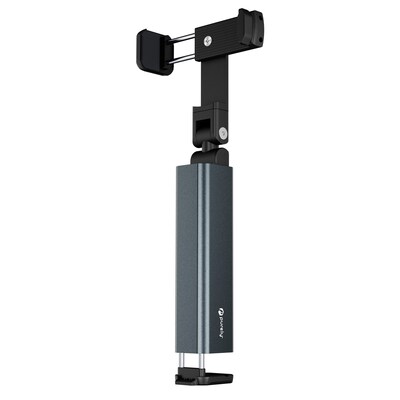 Purely PH20 Foldable Clamp-On Phone Holder for Desk and Travel, Gray (PSHPH20BK)