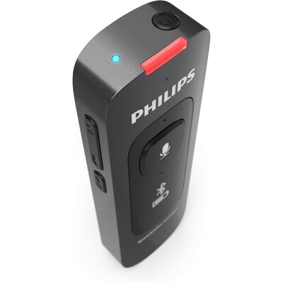 Philips SpeechMike Ambient Wireless Wearable AI Assistant Microphone, Black (PSM5000/00)