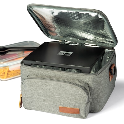 Victor Technology Heetz Insulated Lunch Bag, Gray (HTZ500)