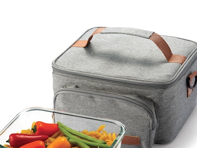 Victor Technology Heetz Insulated Lunch Bag, Gray (HTZ500)