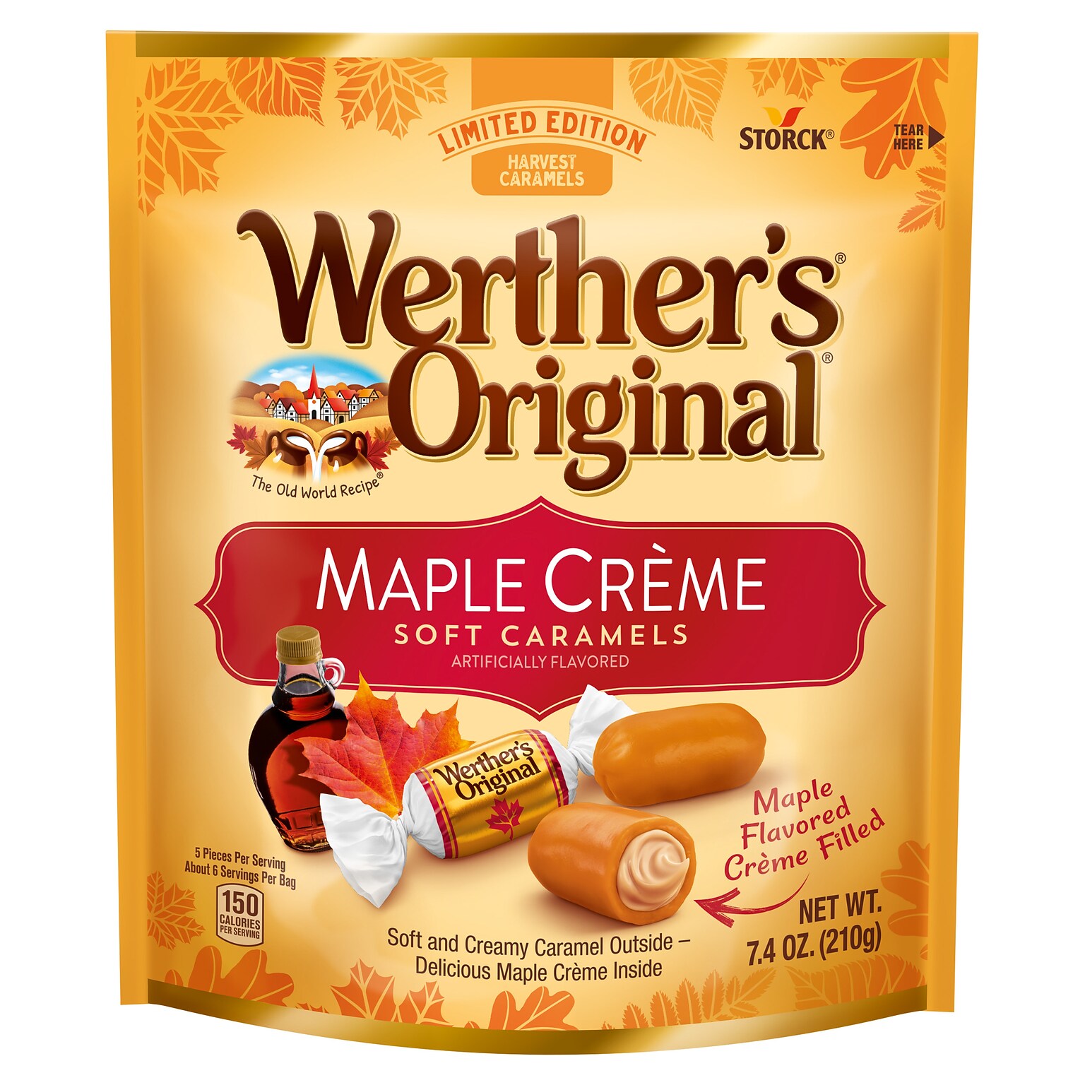 Werthers Original Maple Creme Soft Caramels, 7.4 Oz. (SUL532333)