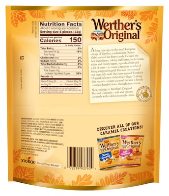 Werther's Original Maple Creme Soft Caramels, 7.4 Oz. (SUL532333)