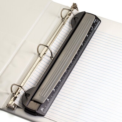 Officemate 3-Hole Punch, 5 Sheet Capacity, Matte Black (66020)