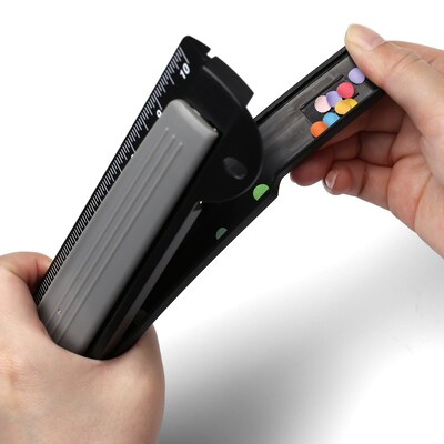 Officemate 3-Hole Punch, 5 Sheet Capacity, Matte Black (66020)