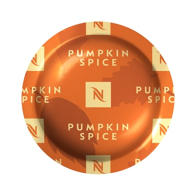 Nespresso Pumpkin Spice Ground Professional Capsules, Espresso Roast, 50/Box (8642.84)