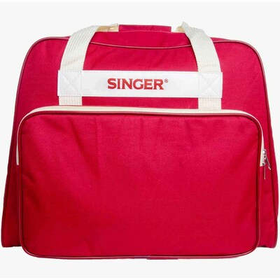SINGER Canvas Tote Bag, Red (250096096.04)