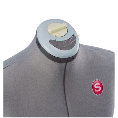 Singer Adjustable Dress Form, Foam-Backed Fabric (DF151ML_GR)