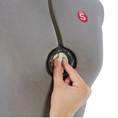 Singer Adjustable Dress Form, Foam-Backed Fabric (DF151ML_GR)