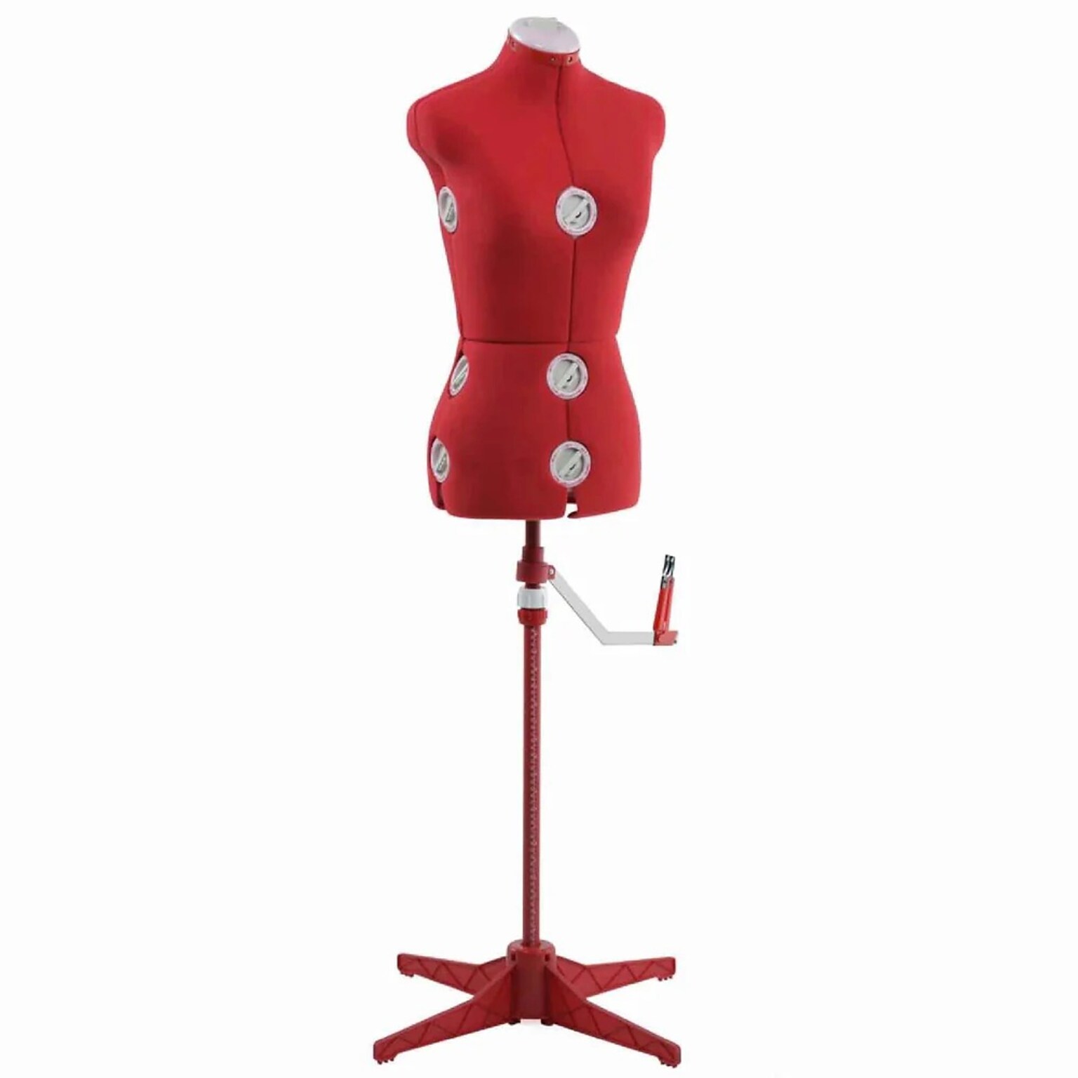 Singer Adjustable Dress Form, Flannel (DF150SM_RD)
