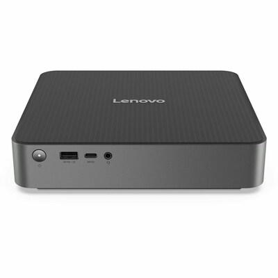 Lenovo IdeaCentre Mini x Desktop Computer, Snapdragon X Plus X1P-64-100, 32GB RAM, 512GB SSD, Windows 11 Home (91B60000UT)