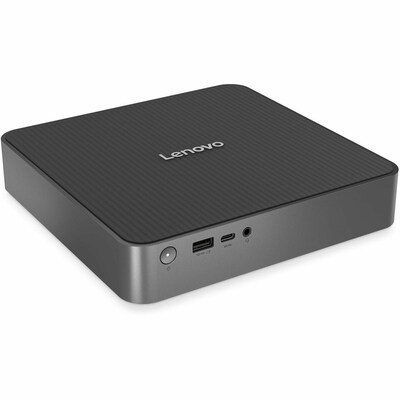 Lenovo IdeaCentre Mini x Desktop Computer, Snapdragon X Plus X1P-64-100, 32GB RAM, 512GB SSD, Windows 11 Home (91B60000UT)