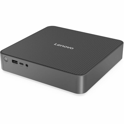 Lenovo IdeaCentre Mini x Desktop Computer, Snapdragon X Plus X1P-64-100, 32GB RAM, 512GB SSD, Windows 11 Home (91B60000UT)