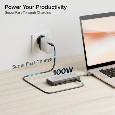 ALOGIC Fusion Pro AXIS Universal Docking Station for Windows, macOS and Chrome OS Laptop (FUPHDDP1)