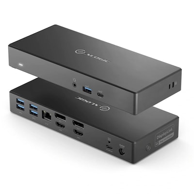 ALOGIC DA2 Universal Docking Station for Windows, macOS and ChromeOS Laptop (DUCDA2-USIN)