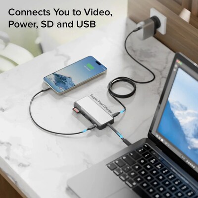 ALOGIC Fusion Pro TOUR Universal Docking Station for Windows, macOS and Chrome OS Laptop (FUPHDVG1)