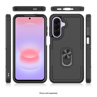 SaharaCase Raider Series Case for Galaxy A27, Shock-Absorbing, Built-In Kickstand, (CP01101)