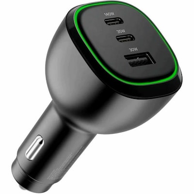 ALOGIC Rapid Power Car Charger, 165W, Black (CRCA165C1)