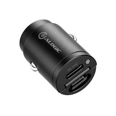 ALOGIC Rapid Power Car Charger, 30W, Black (CRCC30)
