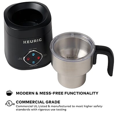 Keurig® K-Froth Automatic Hot and Cold Café Frother, Black (5000389938)