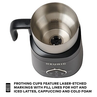 Keurig® K-Froth Automatic Hot and Cold Café Frother, Black (5000389938)