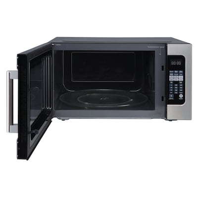 Magic Chef 2.2- cu. Ft. Countertop Microwave with Sensor Cooking & Food Cover, Stainless Steel (KITMCPBTH05)