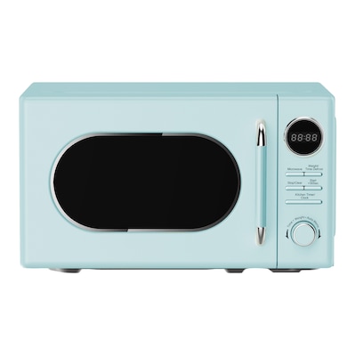 Magic Chef 0.7-cu. Ft. Retro Countertop Microwave & Food Cover, Green (KITMCPBTH07)