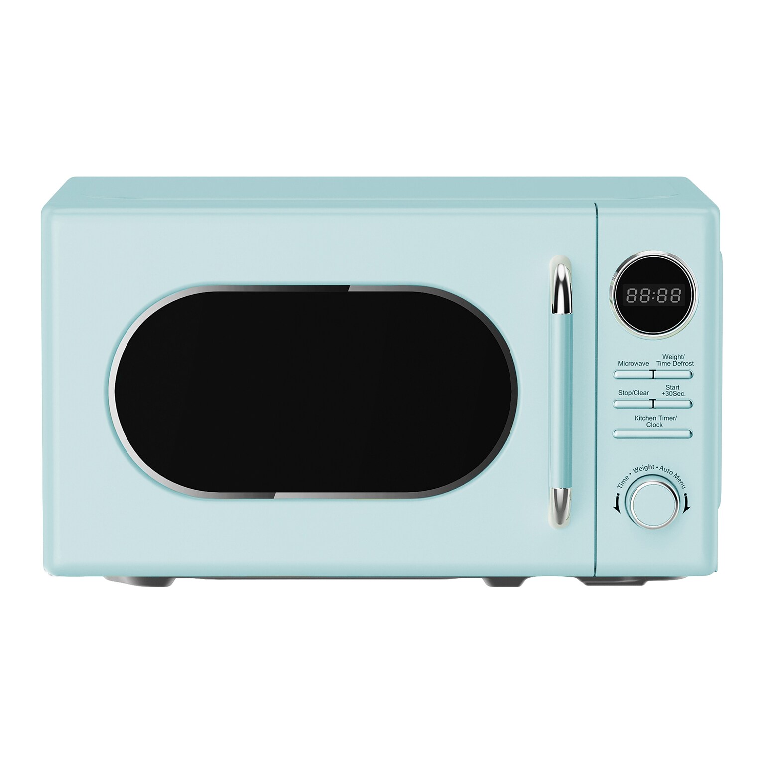 Magic Chef 0.7-cu. Ft. Retro Countertop Microwave & Food Cover, Green (KITMCPBTH07)