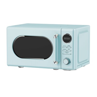 Magic Chef 0.7-cu. Ft. Retro Countertop Microwave & Food Cover, Green (KITMCPBTH07)
