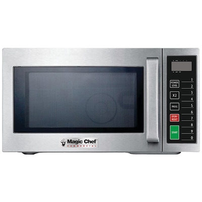 Magic Chef 0.9- cu. Ft. Commercial Microwave & Food Cover, White (KITMCPBTH16)