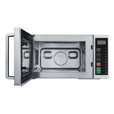 Magic Chef 0.9- cu. Ft. Commercial Microwave & Food Cover, White (KITMCPBTH16)